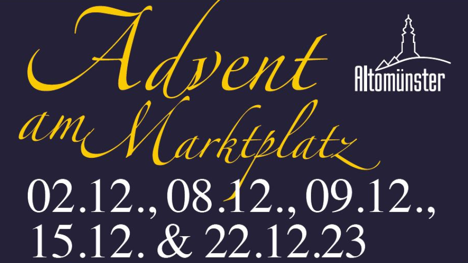 "Advent am Marktplatz" in Altomünster, nächster Termin am 15.12.2023, 17:30 Uhr